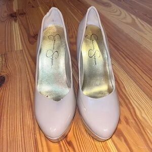 Jessica Simpson platform heels